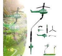 Helisoaker Helicopter Sprinkler, Helicopter Lawn Water Sprinkler, 360-Degree Rotating Garden Water Propeller, Suitable for Courtyards, Gardens and Lawns