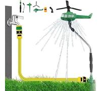 Helisoaker Helicopter Sprinkler,Helicopter Lawn Water Sprinkler, Garden Rotating Sprinkler, 2025 Rotating Helicopter Sprinkler for Efficient Lawn Irrigation and Backyard Cooling in Summer (1 PCS)