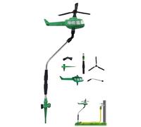 Helisoaker Helicopter Sprinkler, Helicopter Lawn Water Sprinkler, Lawn Sprinklers for Yard Rotary,360-Degree Water Irrigation Aircraft Garden Yard Landscape Decoration, Fun Lawns (1 PC)