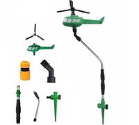 Helisoaker Helicopter Sprinkler, Lawn Water Propeller for Family Gardens, Rotating Helicopter Sprinkler for Lawn Irrigation, Outdoor Backyard Cooling(1 PCS)