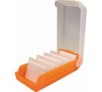 helit Cartella didattica BeeBox, A8, parte inferiore: arancione-traslucido