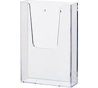 helit H2350002 - Espositore da parete, 1 x 1/3 DIN A6, trasparente, 1 pezzo