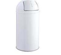 helit H2401405 - Cestino a pressione the dome 50 L bianco