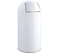 Helit H2401705 - Cestino a pressione the dome 30 L bianco