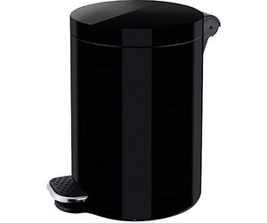 helit H2404095 - Cestino a pedale the knight 3 L nero