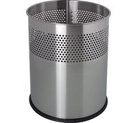 helit H2515700 - Cestino "the dot" 15 L in acciaio inossidabile