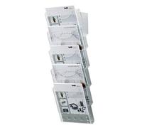 Helit H6103102 - Portadepliant da parete the grid wall DIN A4