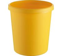 Helit H6106118, Pattumiera 30 L, colore: giallo