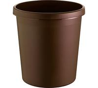 helit H6106175 - Cestino the german 30 litri marrone