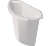 Helit h6106982 Inserto per pattumiera da incastro, 6 l, colore: grigio chiaro