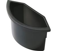 helit H6107295 - Cestino the collector 2 L nero | Da appendere nei cestini della carta per una comoda raccolta differenziata