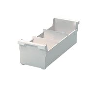 Helit H6202382 Indice di depressione per Carte 1200, DIN A7, orizzontale, colore grigio chiaro