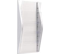 helit H6270100 - Espositore da parete ad arco "the arc" DIN A4 argento