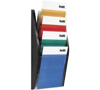 helit H6270195 - Espositore ad arco da parete "the arc" DIN A4 nero