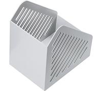 Helit H6361082 Portariviste, DIN A5, grigio chiaro