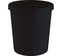 helit H6405895 - Cestino "the green german", 18 litri, in plastica riciclata con angelo blu, certificato, colore antracite, 1 pezzo