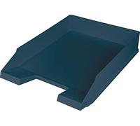 Helit - Portalettere "the green staff", DIN A4-C4, in plastica riciclata, certificato Blauer Engel, 1 pezzo Blu