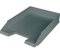 Helit - Portalettere "the green staff", DIN A4-C4, in plastica riciclata, certificato Blauer Engel, 1 pezzo grigio chiaro