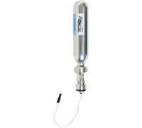 Helite CO2 Cartuccia elettronica 2.0, argento per maschi