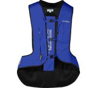Helite Turtle 2.0 Gilet airbag, blu, Taglia S