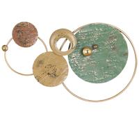 HELIUM Decorazione da parete 45 cm Oro Metallo