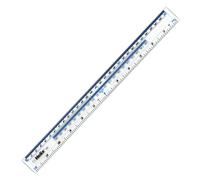 Helix 30cm/30.5cm Plastica Trasparente Righe - Singoli O Confezione Di 10