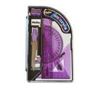 Helix Frigo Curve Matematica Geometria Esame Set - 9 Pezzi Assortiti 4 Colori