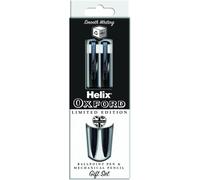 Helix Oxford a Sfera Penna E Portamine Set - Premium Scatola Regalo Scrittura