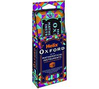 Helix Oxford Geo Maths - Set di matematica, colore: Arancione