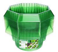 Helixor Anti Lumache per Orto Giardino - 20 Pezzi Trappola per Lumache, Lima Trap Lumache, Trappole per Lumache Repellente Lumache, Collari Protettivi per Piante