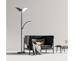 HELL Andy proiettore a soffitto con braccio lampada da lettura, LED, 60556/2-39, Andy [Lampade per Interni > Lampade a piantana]