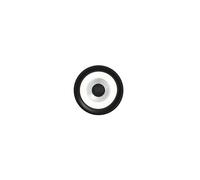 HELL Applique a LED Speaker, color alluminio, Ø 20 cm, metallo HELL