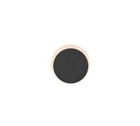 HELL Applique a LED Sun, nera, Ø 15 cm, metallo HELL