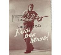 Hell Bent For Leather Audie Murphy Felicia Far Vintage 1960 Danish Movie Program