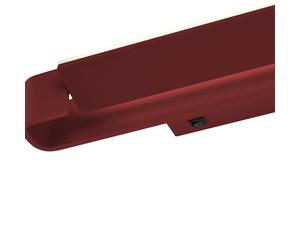 HELL Box applique a LED, girevole, rosso indiano HELL