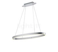 Hell Delta Lampada a sospensione LED rotonda, alluminio anodizzato