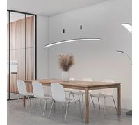 HELL Lampada a sospensione Dual a LED con telecomando CCT nero HELL