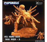 Hell Hound Liger Skull Riders - Papsikels - Alien Vs Predator Sci-Fi 28-32Mm