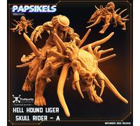 Hell Hound Liger Skull Riders - Papsikels - Alien Vs Predator Sci-Fi 28-32Mm