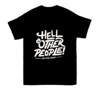 Hell Is Other People T-Shirt Black M