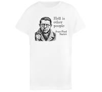 Hell Is Other People T-Shirt per Bambini in Cotone Bianco Base Basic Cotton White Children's T-Shirt