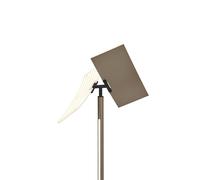HELL Lampada LED da pavimento Twice, bronzo anodizzato, altezza 185 cm, metallo, CCT HELL