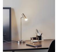 Hell Tom Lampada da tavolo LED, nichel