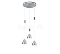 Hell Leni Lampada a sospensione LED 3 fuochi - Cluster, nichel