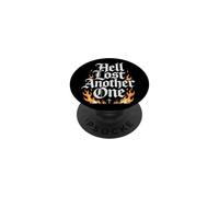 Hell Lost Another One - Fire Graphic Christian Faith Black PopSockets PopGrip Adesivo
