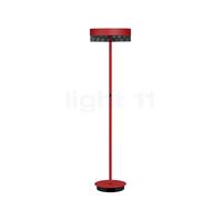 Hell Mesh Lampada da terra LED, rosso - 120 cm