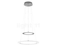 Hell Mica Lampada a sospensione LED, nichel