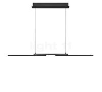 Hell More Lampada a sospensione LED, antracite opaco - 130 cm