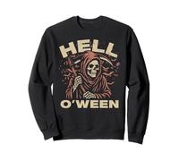 Hell O'Ween Tristo Mietitore L'Angelo Della Morte collezionista di anime Felpa