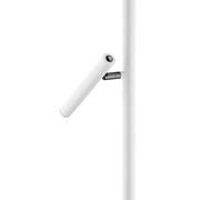 HELL Piantana LED Streak, 2 luci con dimmer, bianco 60534/2-07